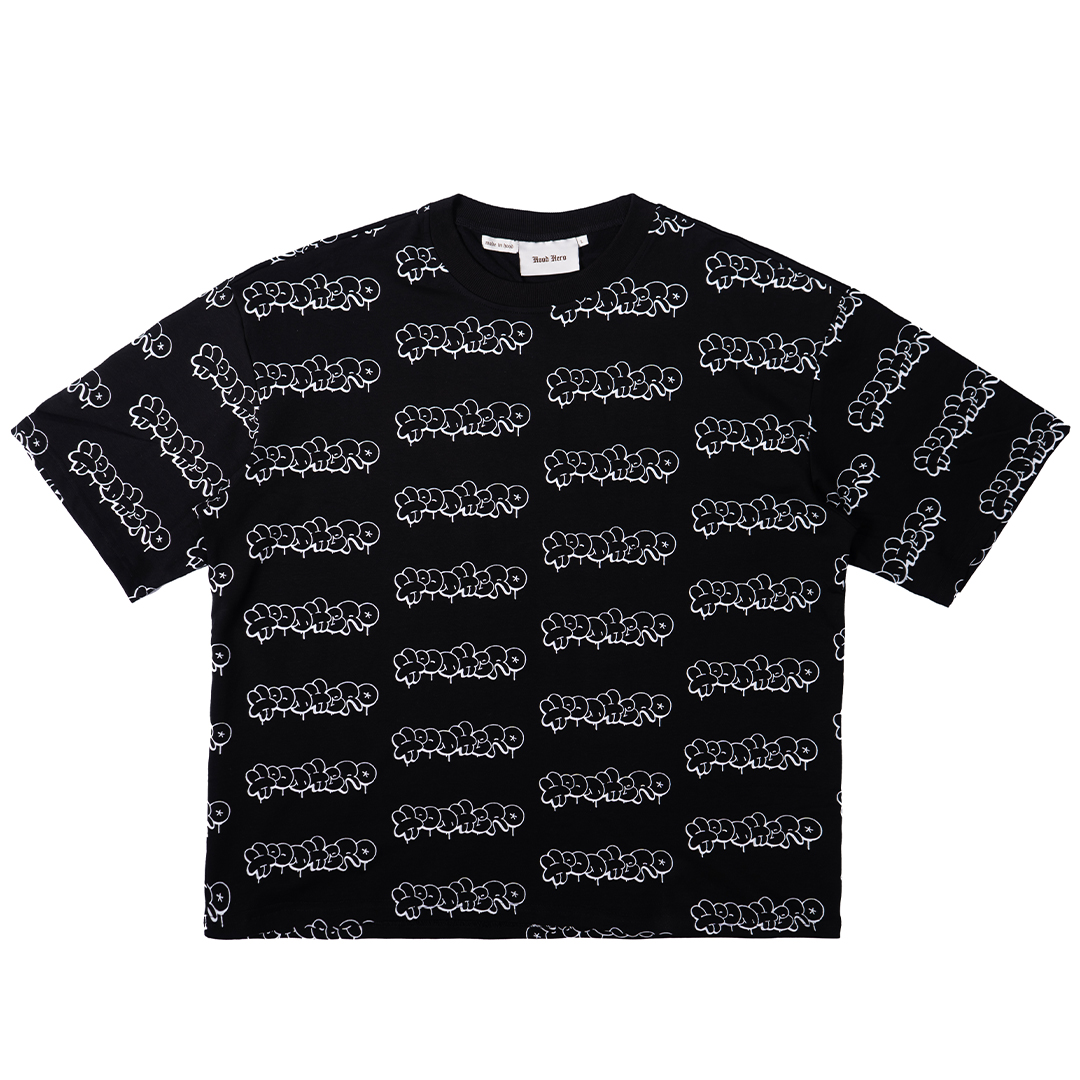 T-shirt FullPrint - Black